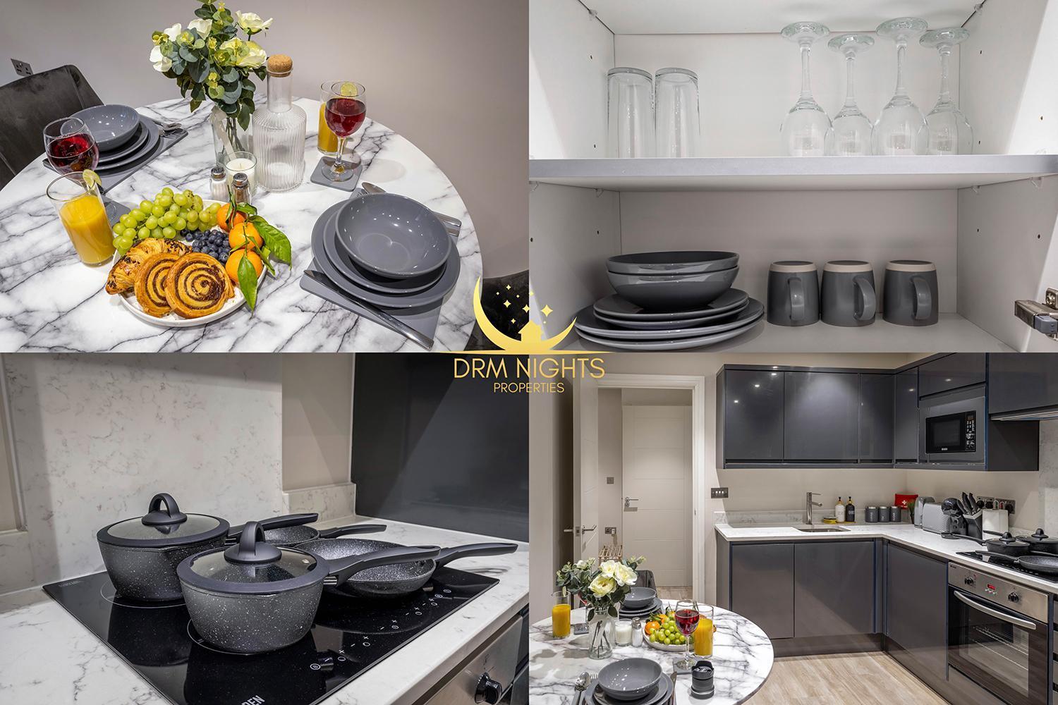 Modern 1-Bedroom Apartment In Leeds City Centre Sleeps 2 Central Station Buitenkant foto